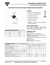 DataSheet MBR10100CT pdf